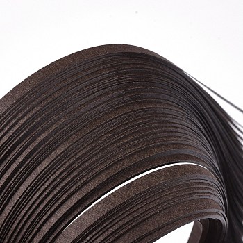 Quilling Paper Strips, Saddle Brown, 530x5mm, about 120strips/bag