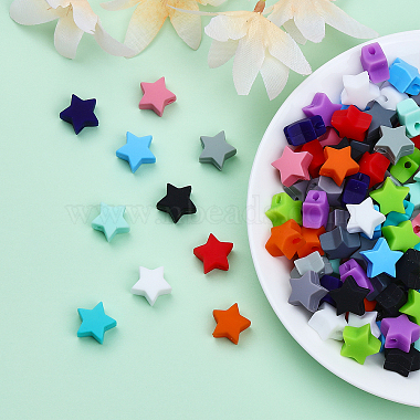 84Pcs 14 Colors Silicone Beads(SIL-CA0001-26)-5
