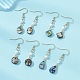 Natural Paua Shell Dangle Earrings(EJEW-JE06962)-1