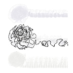 3 Styles Polyester Pleated Satin Pleated Lace Ribbon, with Galloon for Jewelry Making, White, 39~65x6mm(OCOR-PH0006-60)