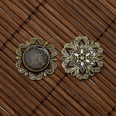 12mm Clear Domed Glass Cabochon Cover for Flower DIY Photo Brass Cabochon Making(DIY-X0113-AB-NF)-4