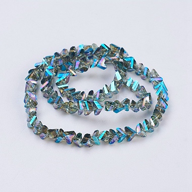 Electroplate Glass Beads Strands(EGLA-J145-6mm-FR01)-2