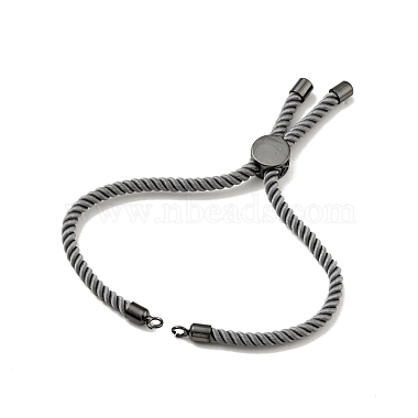 Half Finished Twisted Milan Rope Slider Bracelets(FIND-G032-01B-03)-2