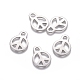 Non-Tarnish 201 Stainless Steel Pendants(STAS-D0002-21P)-1