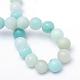 Round Natural Grade A Amazonite Bead Strands(G-R345-4mm-16)-3