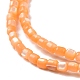 Natural Trochus Shell Beads Strands(SSHEL-H070-02D)-4