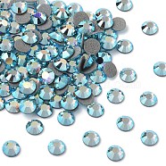 Preciosa&reg Crystal Hotfix Flatback Stones, Czech Crystal, Round(438 11 612 Chaton Rose VIVA 12 &reg), 60010 200 Aqua Bohemica AB, SS16(3.8~4mm)(Y-PRC-HSS16-60010-200)