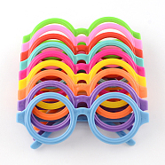 Adorable Design Plastic Glasses Frames For Children, Mixed Color, 12.5x4.8cm(SG-R001-02)