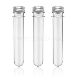 Plastic Refillable Bottle, with Screw Cap, for Shampoo, Lotions, Creams Subpackage, Clear, 3.15x14.1cm, Hole: 22mm, Capacity: 40ml(1.35fl. oz)(MRMJ-K013-06)