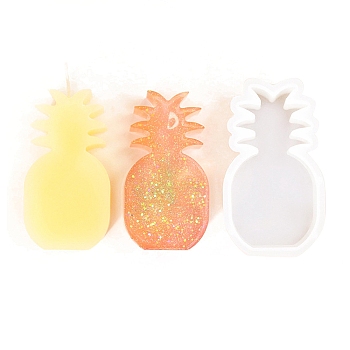 DIY Silicone Candle Molds, for Scented Candle Making, Pineapple, 9.7x5.6x2.6cm