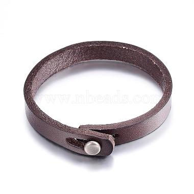 Lederband Kordel Armband & Armreif(BJEW-P099-13)-2