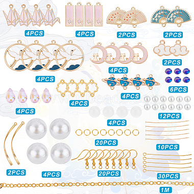 DIY Dangle Earring Making Kits(DIY-SC0019-56)-2