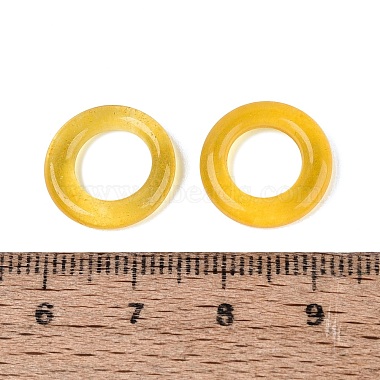 Dyed Natural White Jade Linking Rings(G-Q601-43E)-3