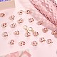 20Pcs Handmade Foil Lampwork Bumpy Beads(FOIL-SZ0001-01)-5