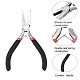 Carbon Steel Flat Nose Pliers for Jewelry Making Supplies(P019Y)-2