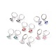 Boucles d'oreilles en laiton(EJEW-I230-05P)-1