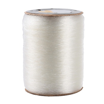Germany Elastic Crystal Thread, Stretch Bracelet String, DIY Jewelry Beading Stretch Cord Findings, Clear, 0.7mm, about 1093.61 yards(1000m)/roll