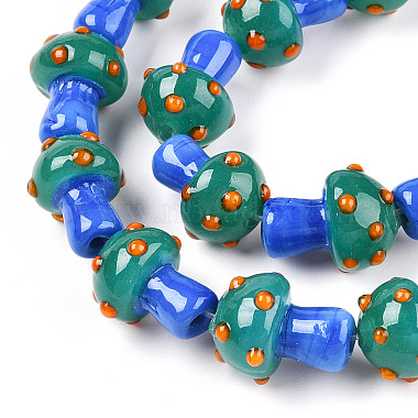 Handmade Lampwork Beads Strands(X-LAMP-N024-09C)-4
