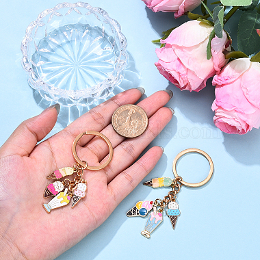 Alloy Enamel Keychain(KEYC-YW00195-01)-5