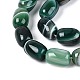 Dyed Natural Banded Agate Beads Strands(G-T144-44E)-3