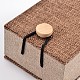 Boîtes à pendentif en bois rectangle(X-OBOX-N013-03)-2