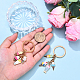 Alloy Enamel Keychain(KEYC-YW00195-01)-5
