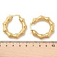 304 Stainless Steel Polygon Hoop Earrings(EJEW-Q011-13G)-3