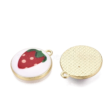 Printed Alloy Enamel Pendants(ENAM-N072-02KCG-01)-2