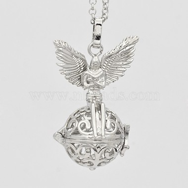 Platinum Angel & Fairy Brass Pendants