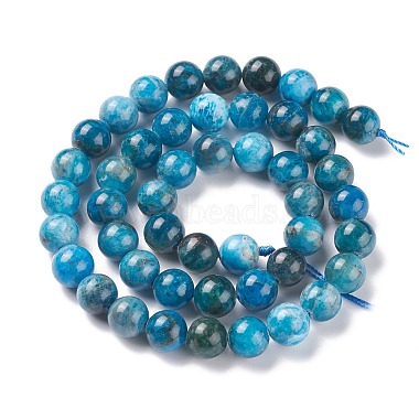 Natural Apatite Beads Strands(G-F617-01-8mm)-2