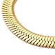 Placage ionique (ip) 304 bracelet chaîne à chevrons en acier inoxydable pour hommes femmes(BJEW-E058-01E-G)-2