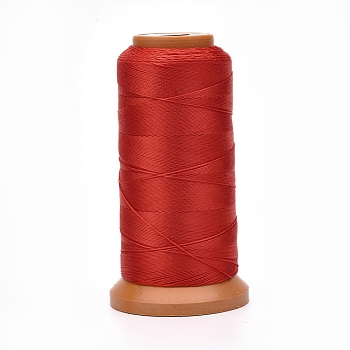 Polyester Threads, for Jewelry Making, Red, 0.25mm, about 874.89 yards(800m)/roll