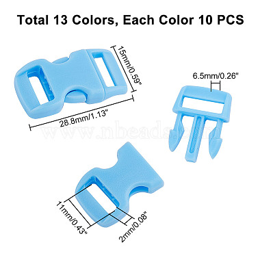 ELITE POM Plastic Side Release Buckles(KY-PH0001-07)-2