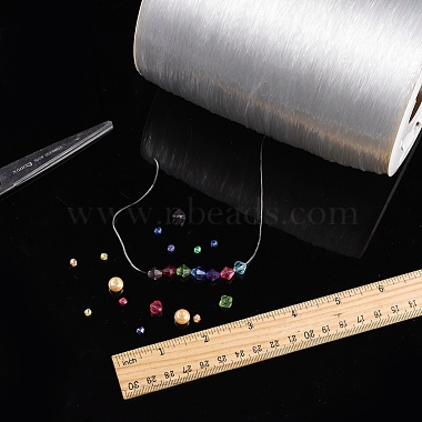 Elastische Kordel Kristallschnur Kristall Faden(EW-R003-0.6mm)-7