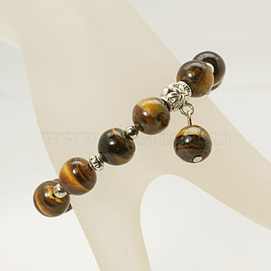 Bracelets de perles de pierre gemme de mode(X-BJEW-JB00858-05)-2