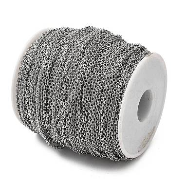 Tarnish Resistant 304 Stainless Steel Cable Chains(CHS-Q001-13-100m)-4