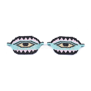 Turquoise Eye Glass Links