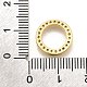 Brass Micro Pave Clear Cubic Zirconia Linking Rings(KK-K401-17G)-3