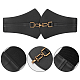 WADORN 2Pcs 2 Colors PU Leather Wide Elastic Corset Belts for Women Girl(AJEW-WR0002-10)-3