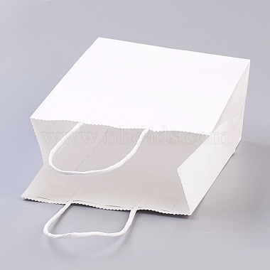 Pure Color Kraft Paper Bags(AJEW-G020-A-03)-4