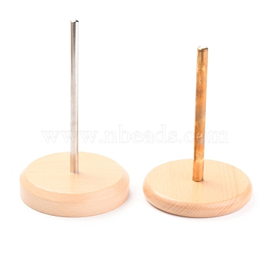 Вращающийся прядильщик деревянной пряжи(DIY-H146-02)-3