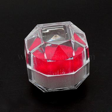 Прозрачные пластиковые кольца(OBOX-R001-04C)-2