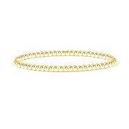 Temperament Magnet Gold Elastic Bracelet Baroque Imitation Pearl Multi layered Layered Bracelet Small and Popular Bracelet(BK8855-4)