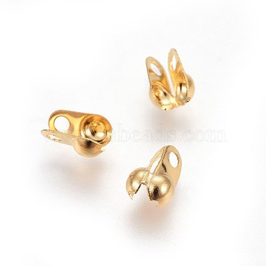 Golden Stainless Steel Bead Tips