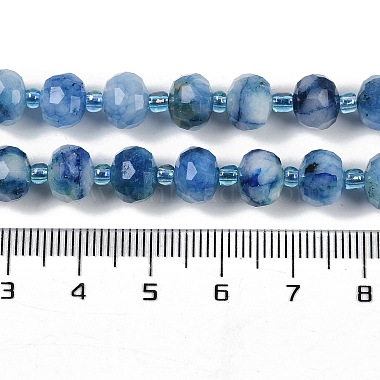 Natural Dyed White Jade Beads Strands(G-H057-A22-03)-5