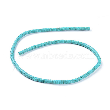 Synthetic Turquoise Beads Strands(X-TURQ-G110-4x2mm-09)-2