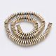 Electroplated Non-magnetic Synthetic Hematite Bead Strand(X-G-E495-08A)-2