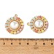Alloy & Plastic Pendants(AL-CBA75EE-10KCG)-3