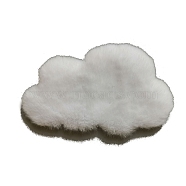 12:8:12 Dollhouse Accessories, Bedroom Living Room Mini Plush Blanket Scene Shooting Prop, Imitation Animal Plush Carpet, Cloud, 150x100mm(PW-WG99336-01)