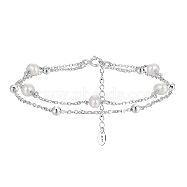 Oval Sterling Silver Bracelets